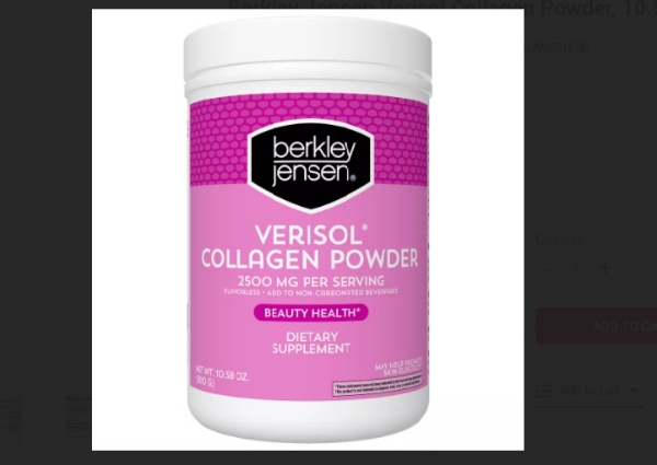 Berkley Jensen Verisol Collagen Powder 10.58 oz