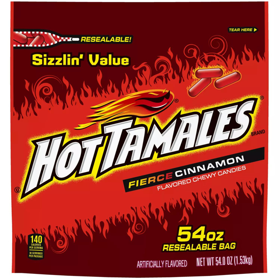 Hot Tamales, Fierce Cinnamon 54 oz