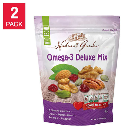 Nature's Garden Omega 3 Deluxe Mix 26 oz  2pack