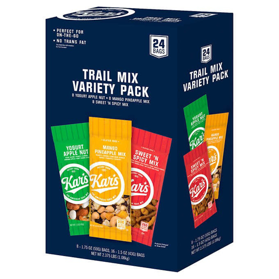 Kar's Trail Mix Variety Pack 24 count