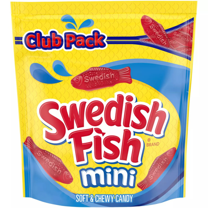 Swedish Fish Mini Soft and Chewy Candy 3.5 lbs