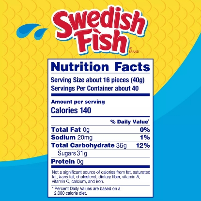 Swedish Fish Mini Soft and Chewy Candy 3.5 lbs