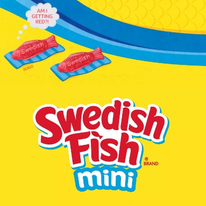 Swedish Fish Mini Soft and Chewy Candy 3.5 lbs