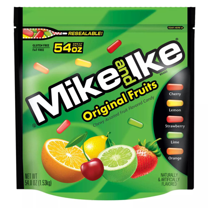 Mike and Ike Original Fruits 54 oz