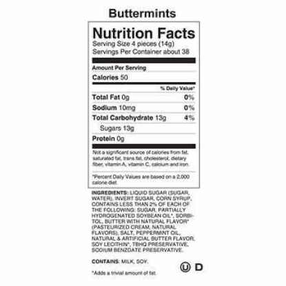 Hospitality Mints Thank You Buttermints, 26 oz