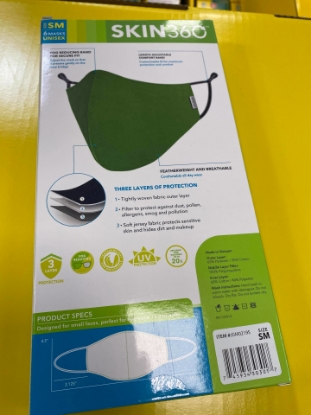 Picture of SKIN360 Premium Reusable Cloth Face Mask, Small (6 pk.)