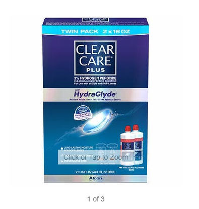 Clear Care Plus Cleaning & Disinfecting Solution 32 Ounces