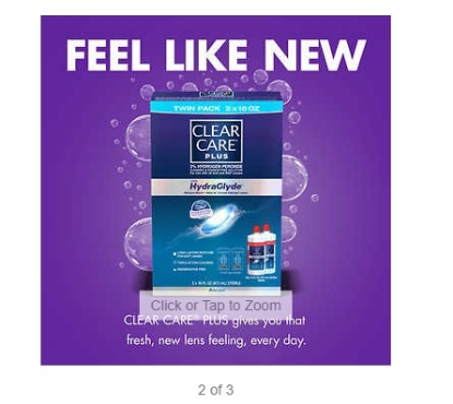 Clear Care Plus Cleaning & Disinfecting Solution 32 Ounces