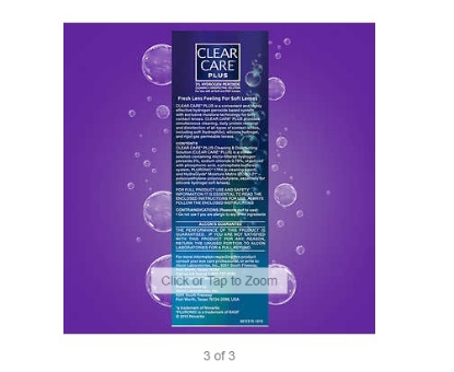 Clear Care Plus Cleaning & Disinfecting Solution 32 Ounces