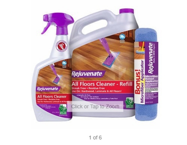 Rejuvenate Floor Cleaner 32 fl oz  128 fl oz plus Bonus Applicator