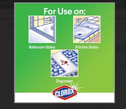 Clorox Clean Up Cleaner with Bleach Spray Bottle 32 oz with Refill Bottle 180 oz