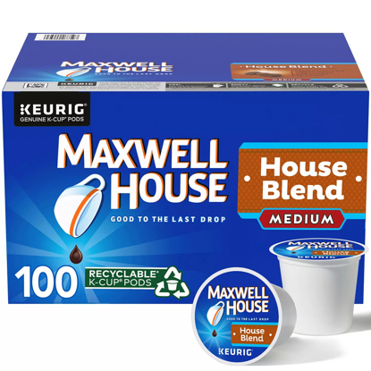 Maxwell House Medium Roast House Blend Coffee K-Cups 31 oz. 100 ct