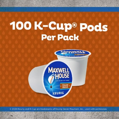Maxwell House Medium Roast House Blend Coffee K-Cups 31 oz. 100 ct