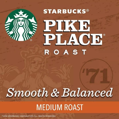 Starbucks Pike Place K-Cups 72 ct
