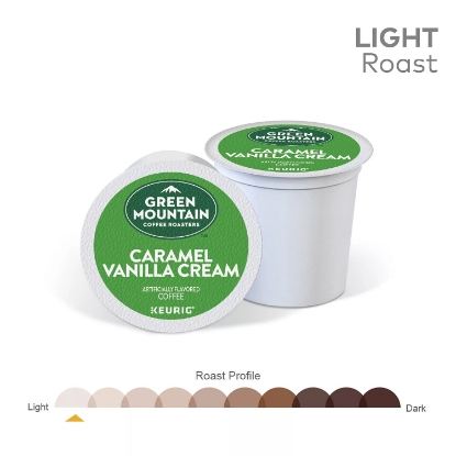 Green Mountain Coffee Caramel Vanilla Cream Flavored K-Cup Pods 54 ct