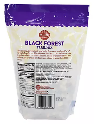 Wellsley Farms Black Forest Trail Mix 28 oz