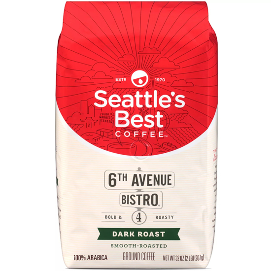 Seattle's Best Level 4 Ground Coffee 32 oz