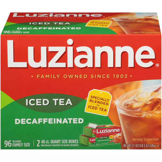 Luzianne Decaffeinated Tea 96 ct