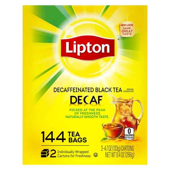Lipton Decaffeinated Tea Bags 144 ct