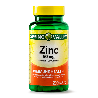 Picture of Spring Valley - Zinc 50 mg, 200 Ct