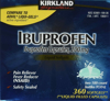 Picture of Kirkland Signature Ibuprofen 200 mg, 360 Liquid Filled Capsules