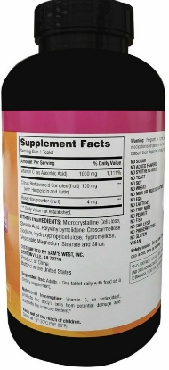 Picture of Member's Mark - Vitamin C 1000 mg With Natural Rose Hips 500 Tablets