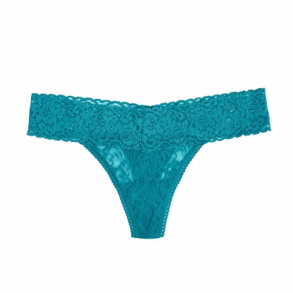 Picture of Felina Ladies' Lace Thong, 6-pack colour Black,Purple