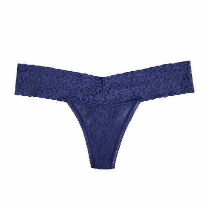 Picture of Felina Ladies' Lace Thong, 6-pack colour Black,Purple