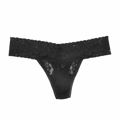 Picture of Felina Ladies' Lace Thong, 6-pack colour Black,Purple