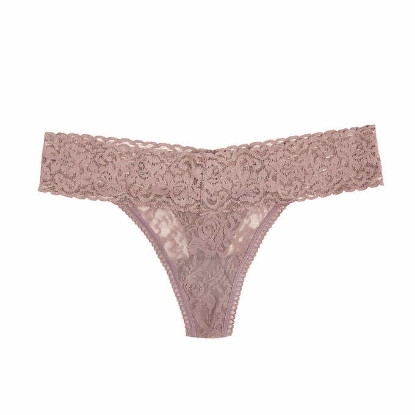 Picture of Felina Ladies' Lace Thong, 6-pack colour Black,Purple