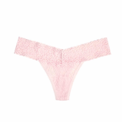 Picture of Felina Ladies' Lace Thong, 6-pack colour Black,Purple