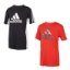 adidas Youth 2 pack Performance Tee Black and Red