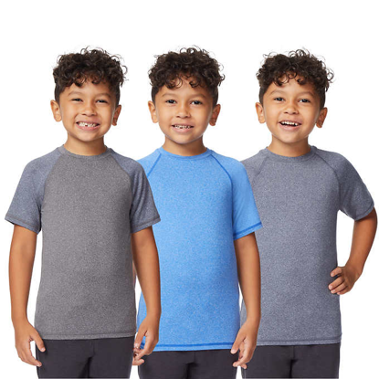 32 Degrees Cool Youth 3 pack Active Tee