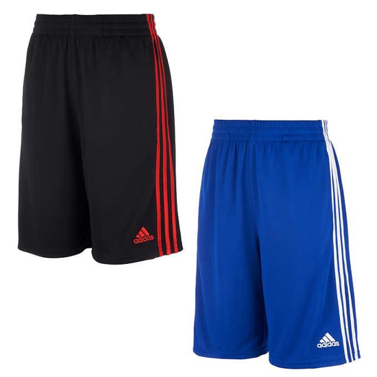 adidas Youth 2 pack Short Blue