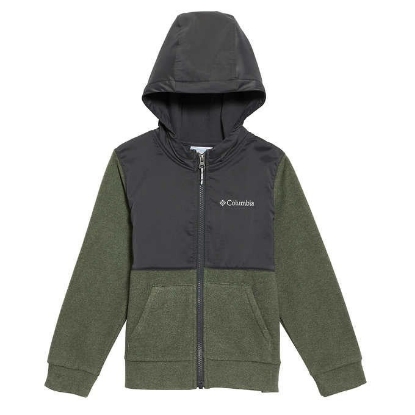 Columbia Youth Colorblock Full Zip Jacket