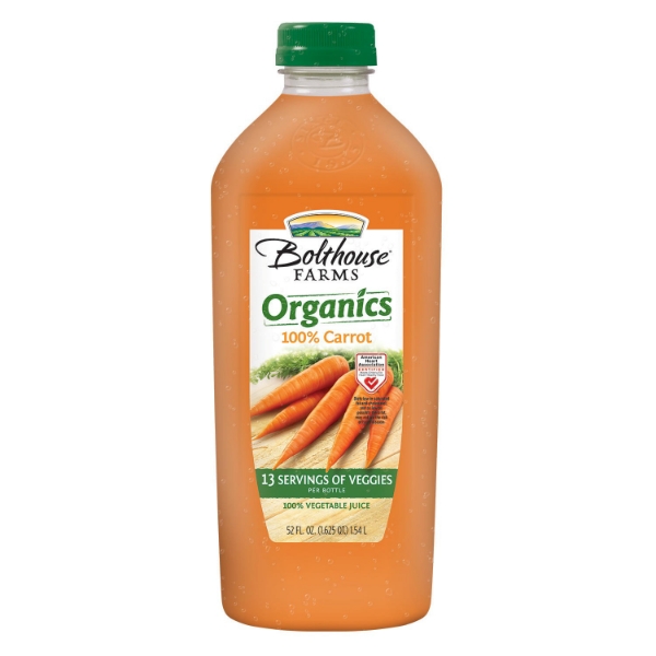 Bolthouse Farms Organic Carrot Juice 52 oz