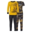 Kirkland Signature Kids' 4-piece PJ Set Yellow Construction