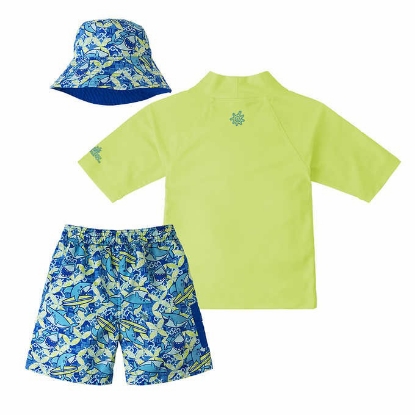 UV Skinz Kids 3 piece Swim Set Shark