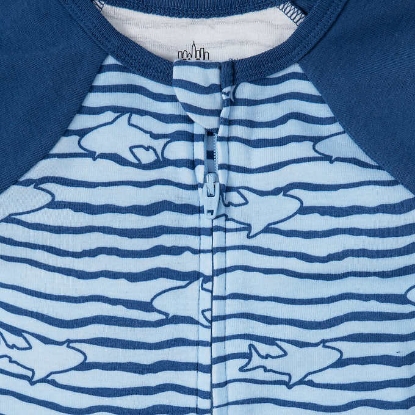 Kids Headquarters Kids 3 pack Cotton Sleepers Shark