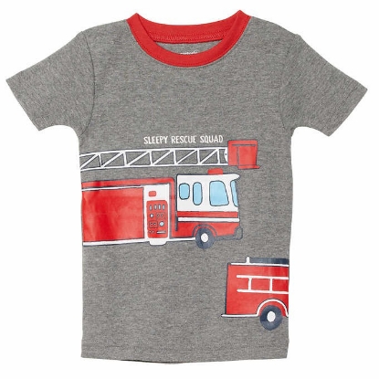 Carter's Kids 6 piece Cotton PJ Fire Truck