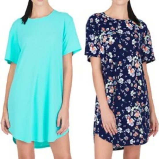 N Natori Women's 2 Pack Sleepshirt