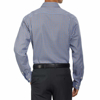 Kirkland Signature Men’s Tailored Fit Dress Shirt Blue/Brown Check