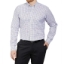 Kirkland Signature Men’s Traditional Fit Dress Shirt  Blue/White/Raspberry Grid