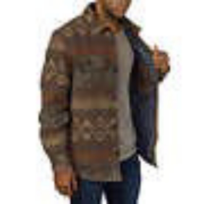 Jachs Men’s Patterned Shirt Jacket
