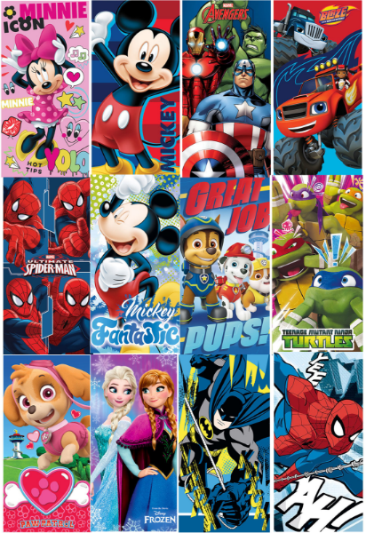 Disney Character Beach Bath Towel