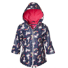Wippette Kids' Lined Rain Jacket Size 2T Navy Unicorn