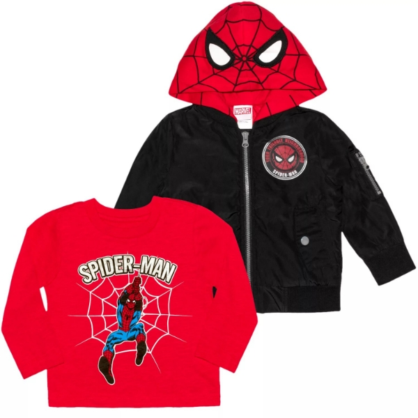 Licensed Boys 2 Piece Jacket Set