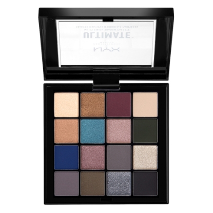 Picture of NYX Professional Makeup Ultimate Eye  Shadow Palette, Ash