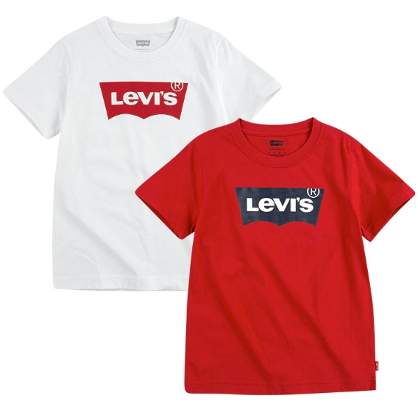 Levi's Boys' Short Sleeve Logo Graphic T-Shirt 2 Pack