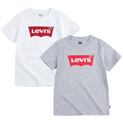 Levi's Boys' Short Sleeve Logo Graphic T-Shirt 2 Pack	
